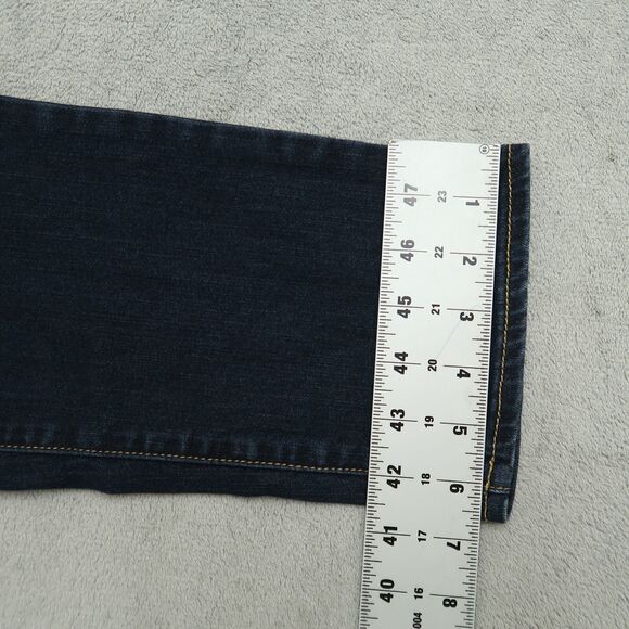 American Eagle Jeans Women's Size 33 Blue High-Rise Skinny Denim 29" Inseam - Picture 6 of 16